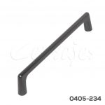 Jaladera Aluminio cc 160 mm L=170 mm 4726 A98 Piel negra Tornillo M4x25mm