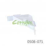 Esquinero plastico para mueble bajo cubierta