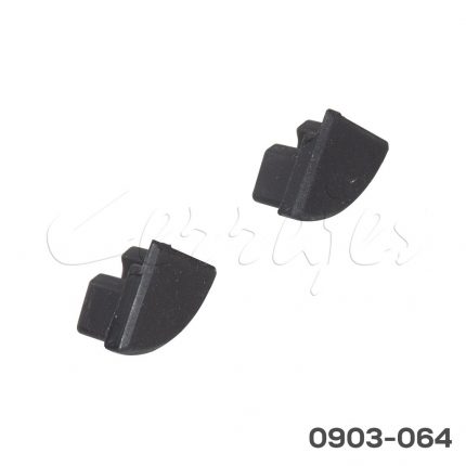 Cubierta negra para perfil 0903-063