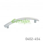 Jaladera Aluminio cc 96 mm L=125 mm 4275 A09 Cromo mate Tornillo M4x25mm