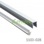 Riel libero unipuerta e015-rail