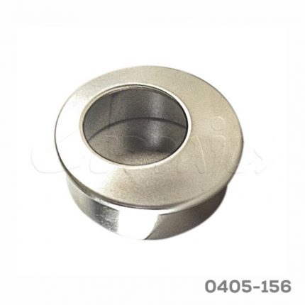 Jaladera de embutir Zamak Ø=35 mm4650 Z23 Niquel mate Tornillo M4x25mm