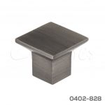 Botón Aluminio 4706 A37 Niquel negro cepillado mate Tornillo M4x25mm