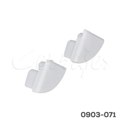 Cubierta gris para perfil 0903-070