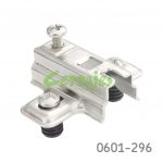 Base para bisagra FGV  "MXXX" taquete Ø=8mm niquelada H=4mm