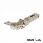 Bisagra Salice  S200 Ø=35mm cuello -30° 48x6mm 94° niquelada autocierre
