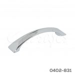 Jaladera Aluminio cc 96 mm L=121 mm 4707 A07 Cromado Tornillo M4x25mm