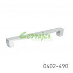 Jaladera Zamak cc 224 mm L=243 mm 4297 Z09 Cromo mate Tornillo M4x25mm