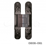 Bisagra oculta con ajuste 3D CEAM Modelo 1430 con ajustes 3D 128x22mm Negro