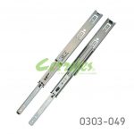 Corredera KV 8400 H=45mm L=300mm Zincada Extensión total