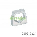 Jaladera Zamak cc 16 mm L=24 mm 4303 Z09 Cromo mate Tornillo #8 - 32X1"