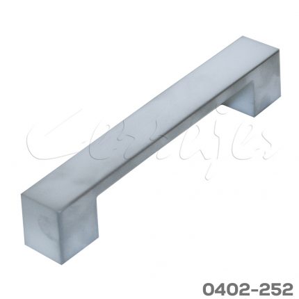 Jaladera Aluminio cc 128mm – L=163mm 4341 A09 Cromo mate