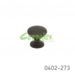 Botón Zamak Ø=24 mm 4004 Z29 Óxido Tornillo M4x25mm
