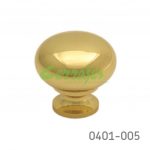Botón Latón Ø=32 mm 4018 L15 Latón pulido Tornillo #8-32X1"
