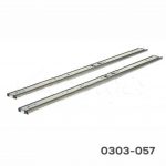 Corredera KV 8400 H=45mm L=700mm Zincada Extensión total