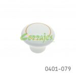 Botón Cerámica Ø=32 mm 5056 C56 Combinación de colores Tornillo #8-32X1"