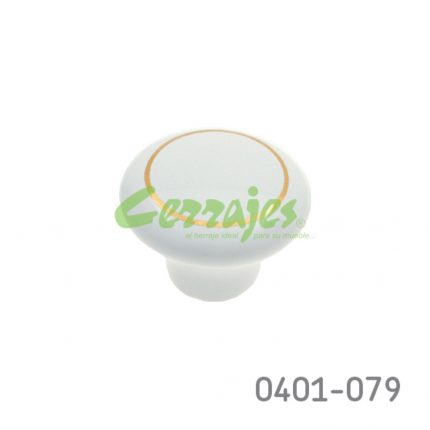 Botón Cerámica Ø=32 mm 5056 C56 Combinación de colores Tornillo #8-32X1"