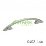 Jaladera Zamak cc 128 mm L=172 mm 4132 Z56 Combinación de colores Tornillo #8 - 32X1"