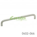 Jaladera Acero Inoxidable 304 cc 192 mm L=202 mm 4032 I14 cepillado Tornillo #8 - 32X1"