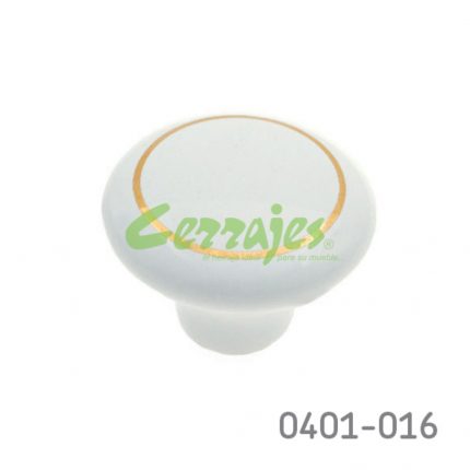 Botón Cerámica Ø=38 mm 5003 C56 Combinación de colores Tornillo #8-32X1"