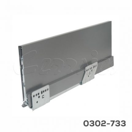 Cajon cacerolero "Nova-Pro Scala" H=186 mm color "Stone" 500 mm con corredera "Liquid" para 40 kg