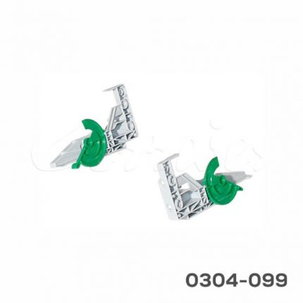 Jgo. Clip de acoplamiento plástico de enganche 1D para Dynamoov