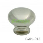 Botón Latón Ø=38 mm 4019 L23 Niquel mate Tornillo #8-32X1"