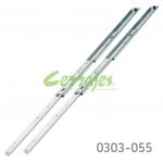 Corredera KV 8400 H=45mm L=600mm Zincada Extensión total