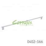 Jaladera Hierro (Acero) cc 640 mm L=660 mm 4172 H14 Niquel cepillado Tornillo #8 - 32x1 - 7/8"