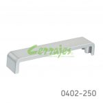 Jaladera Zamak cc 160 mm L=170 mm 4340 Z09 Cromo mate Tornillo #8 - 32X1"