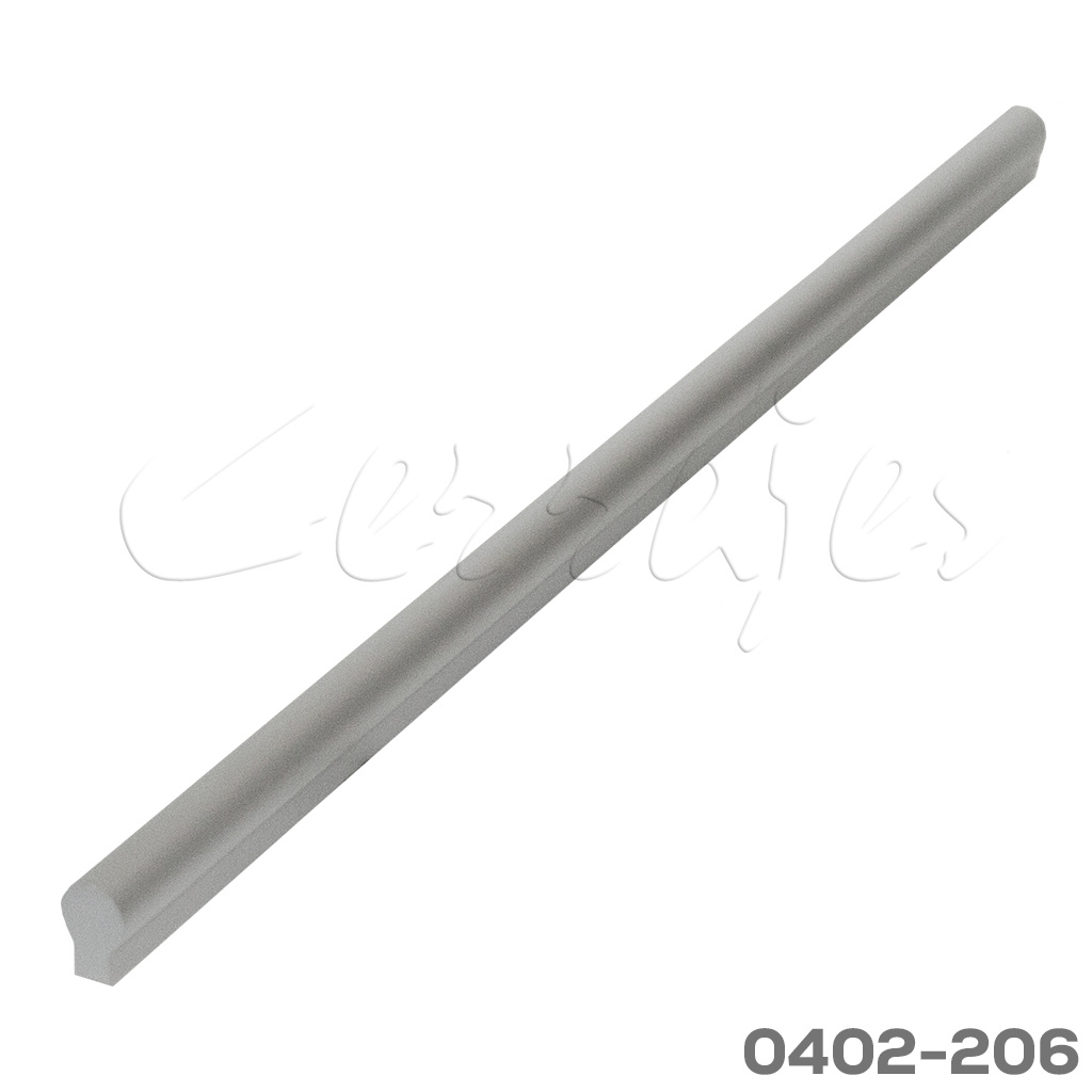 B599C65A3F3E9EFF2BD38CFAE4E3F008.jpg Jaladera Aluminio cc 352 mm L=394 mm 4233 A35 Anodizado natural mate Tornillo #8 - 32X1" - Image 1