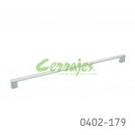 Jaladera Aluminio cc 480 mm L=511 mm 4206 A35 Anodizado natural mate Tornillo #8 - 32X1"