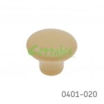 Botón Cerámica Ø=32 mm 5006 C87 Almendra Tornillo #8-32X1"