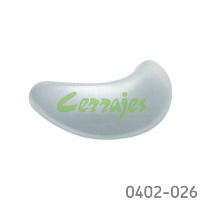 Jaladera Latón cc 32 mm L=44 mm 4063 L09 Cromo mate Tornillo M4x25mm