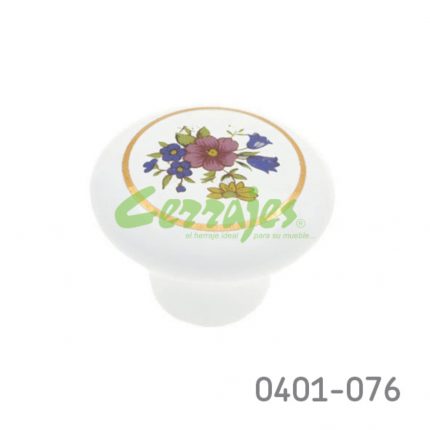 Botón Cerámica Ø=38 mm 5054 C56 Combinación de colores Tornillo #8-32X1"