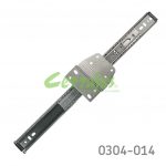 Corredera para puerta Instalación superior KV 8040 L=300mm Zincada Extensión total