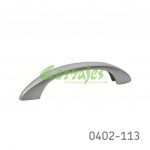 Jaladera Zamak cc 96 mm L=125 mm 4107 Z09 Cromo mate Tornillo M4x25mm
