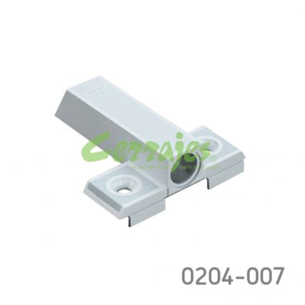 Adaptador para amortiguador fijación por tornillos Salice "Smove" plástico gris Instalación 10x32mm