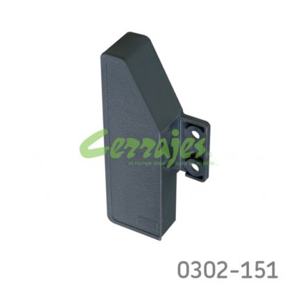 Soporte frontal interno para cajón "Impaz" Cerrajes "Impaz" H=85mm gris izquierdo