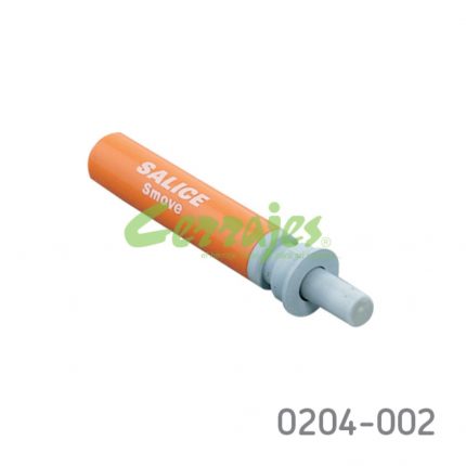 Amortiguador anti-golpeo lado contrario a la bisagra Salice "Smove" plástico naranja Ø=10mm L=50mm