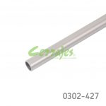 Riel divisor gris plata 1100 mm para Stetik