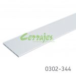 Frente para cajón interno maximo de 1,2 m Cerrajes "TrioMax T6" L=1,085 m blanco RAL9010