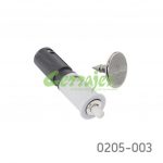 Forzador magnético apertura automática Salice "Push-magnético" gris Ø=10mm L=40mm c/contra insersión