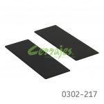 Cubierta de plástico para corredera Cerrajes "TrioMax T6" gris
