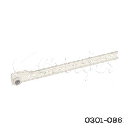 Corredera Cerrajes "Pioneer" L=450mm pintura epóxica Negra Extensión parcial