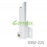 Soporte de fijación derecho para testero para cajón cacerolero Cerrajes "TrioMax T6" H=105mm