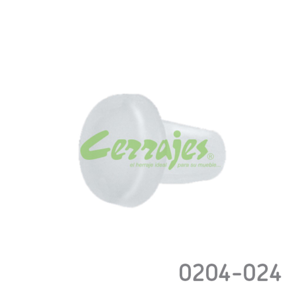 8BB3E45E2312E6C3DBCCD813430CAD5B.jpg Tope para puerta transparente SOFT para embutir diámetro 5 mm - Image 1