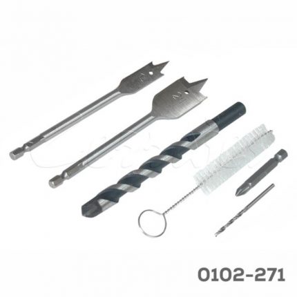 Juego de brocas  para instalación de tope magnético a piso "Fija-Door" ØA=14mm ØB=27mm ØC=14mm