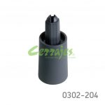 Soporte para riel divisor panel lateral Cerrajes "Impaz" gris