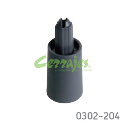 Soporte para riel divisor panel lateral Cerrajes "Impaz" gris